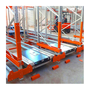 Good Price Heavy Duty Shuttle Racking System Industrial FIFO Pallet Shuttle Racking