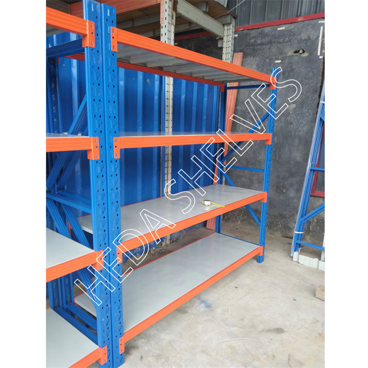Customized Industrial Rack Heavy Duty Pallet Rack System Warehouse Storage Shelf Shelved Racking Metal Storage Rack Shelving