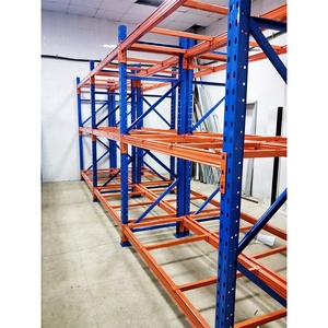 Steel Shelving Adjustable Metal Boltless Shelf Pallet Storage Use Metal Racking Stacking Racks &amp; Shelves