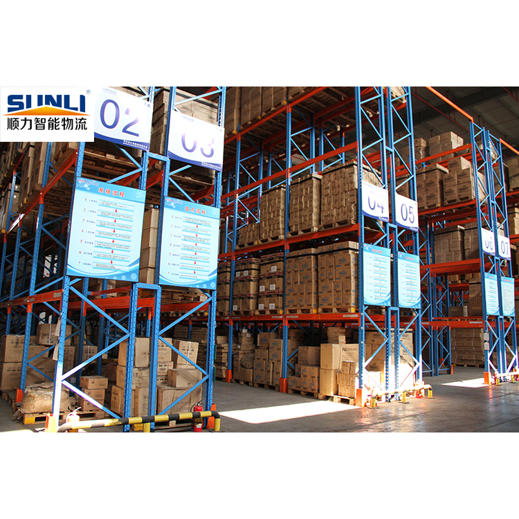 Factory Price Heavy-Duty Adjustable Steel Durable Pallet Rack Warehouse Drive-Through Selective Pallet Stacking Racking Shelf