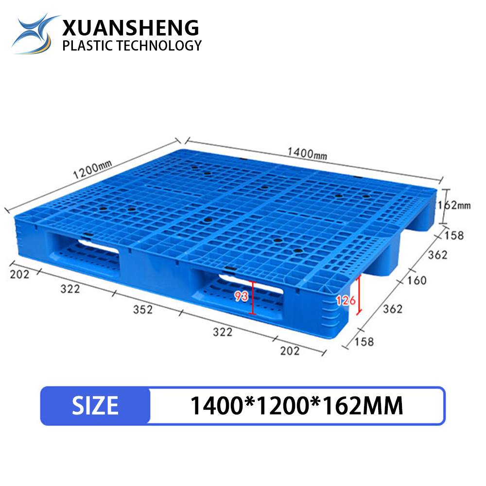 NEXARA High Load Capacity Euro Pallets Single-Sided Grid Automatic ASRS Warehouse Shelving System 4-Way Entry