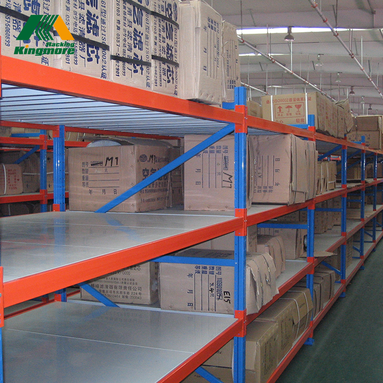 Customized Medium Duty Shelves Longspan Racks 4/5 Layers Warehouse Steel Storage Boltless Medium Duty Shelving Rack