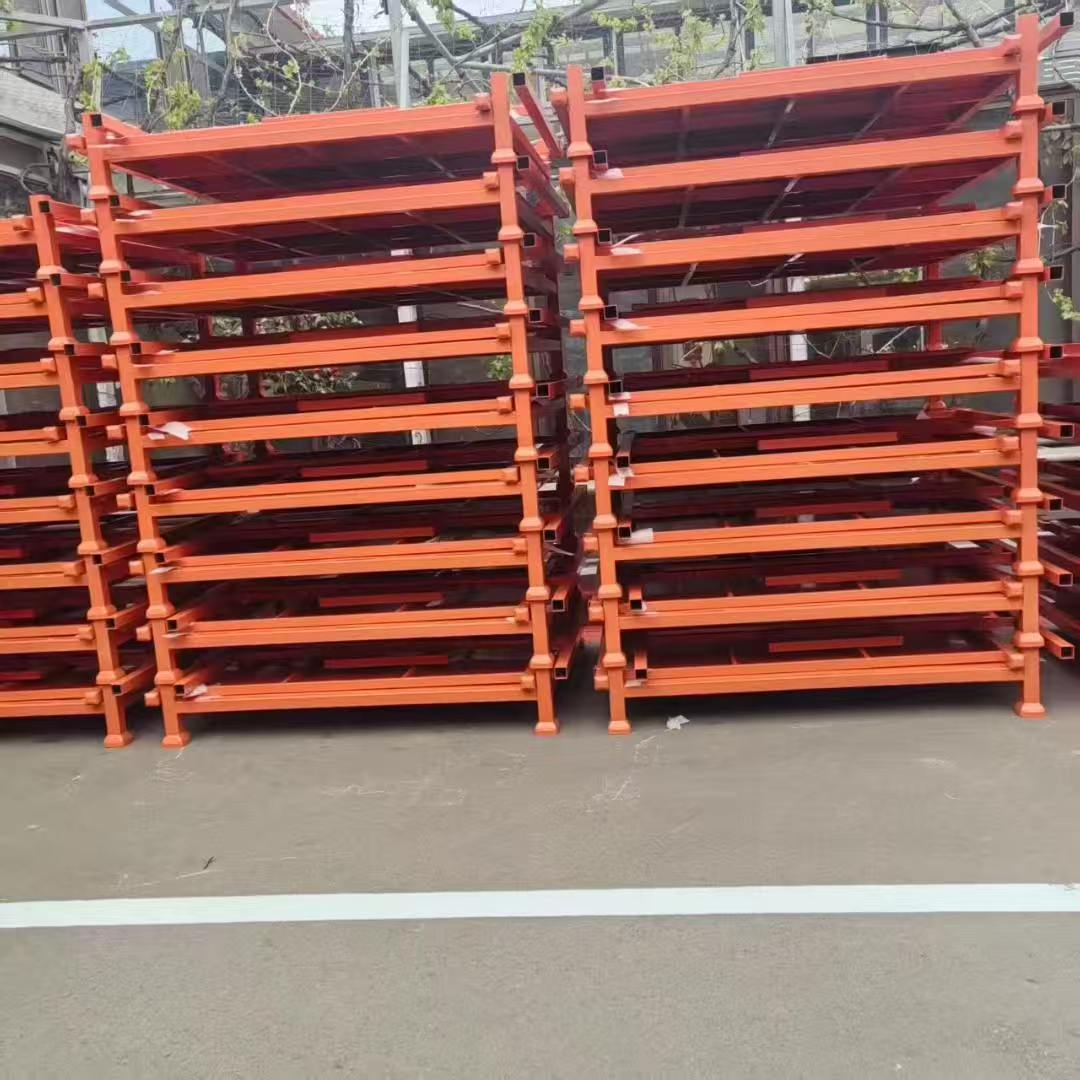 Portable Stackable Pallet Rack Lightweight yet Strong Perfect for Mobile Warehousing