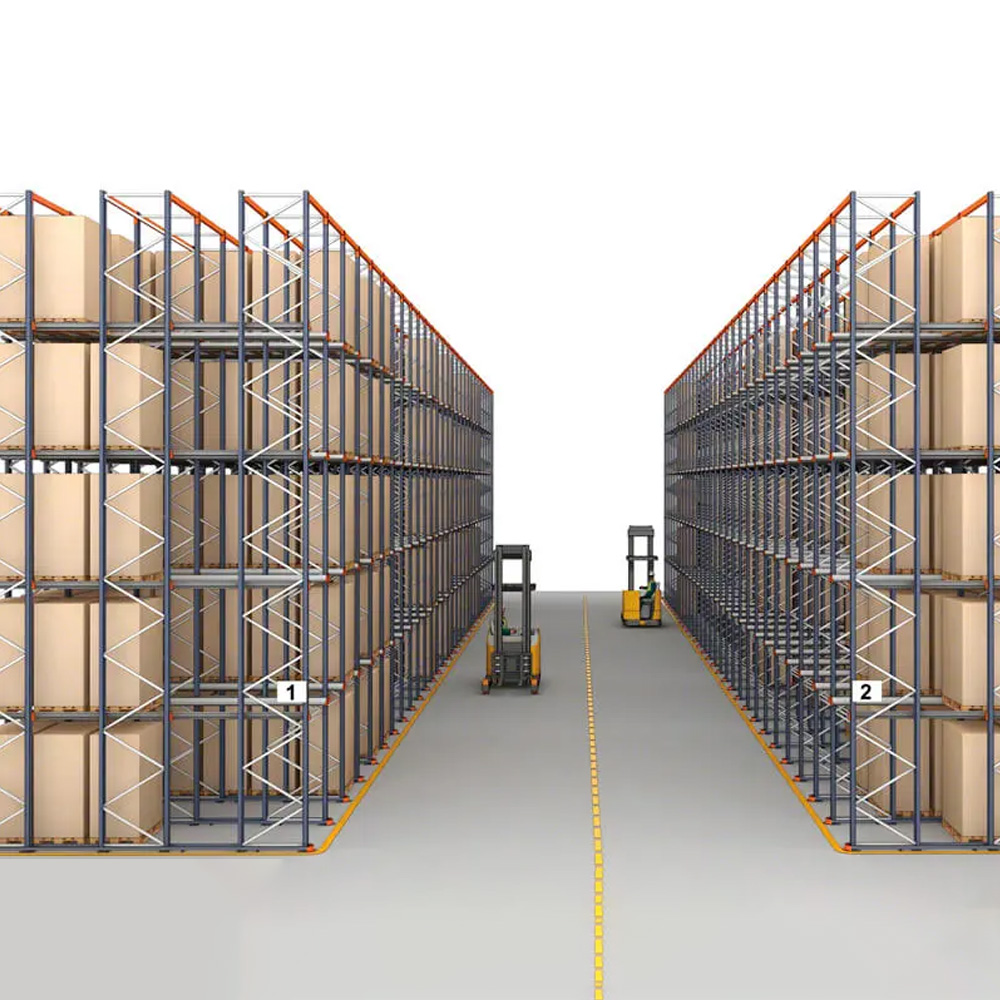 Heavy Duty Selective Pallet Rack System Custom Warehouse Storage Solution for Small to Large Warehouses in UAE &amp; KSA