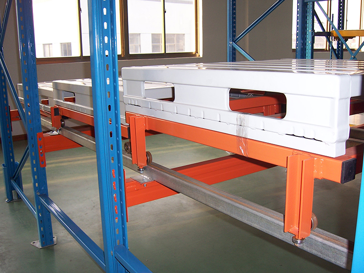 Push Back Racking System View 2