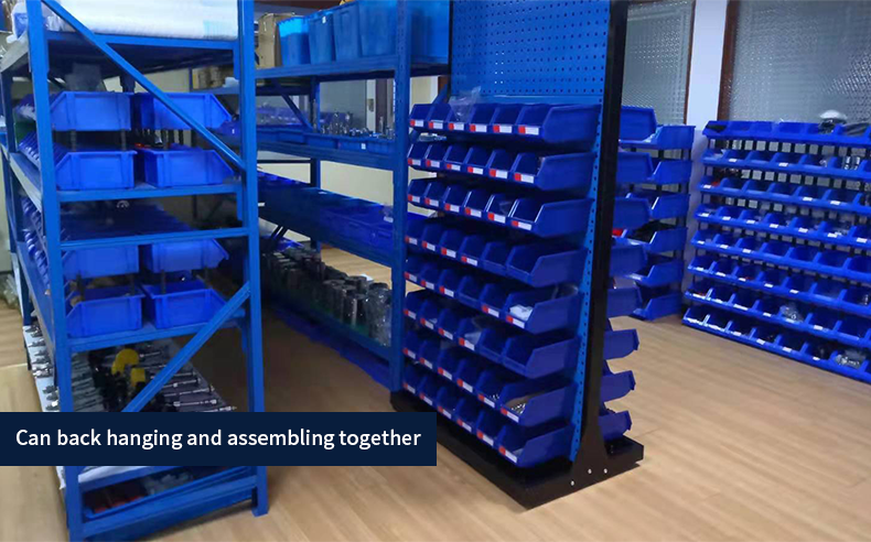 Wholesale LEADLOONG Brand Durable Multifunction HDPE Storage Racks Stackable Shelves Carton Box Storage Boxes American Style