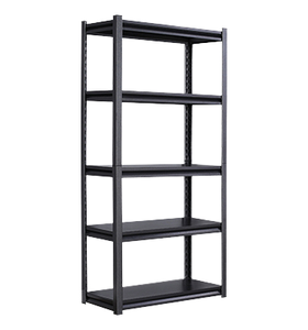 Heavy Duty Boltless Rivet Warehouse Shelves 5-Layer Easy-to-Assemble Commercial Storage Shelving Racks Steel For Electronic