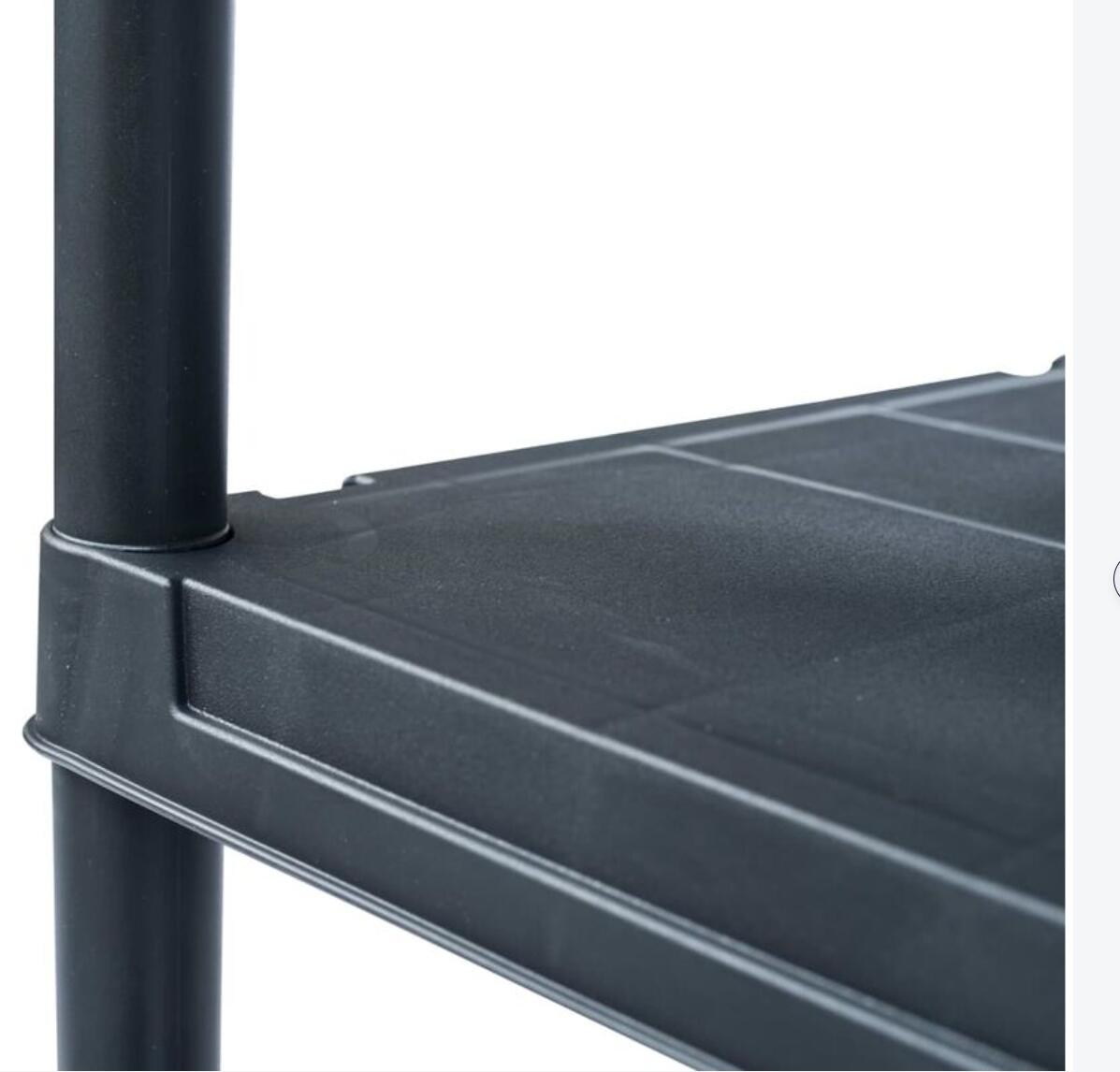 Warehouse Storage Racking System Flexible Design High Precision Plastic Shelving Units for Garage