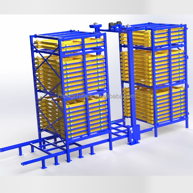 Smart Steel Sheet Storage System Vertical Type Rack for Industrial Warehouse Automation