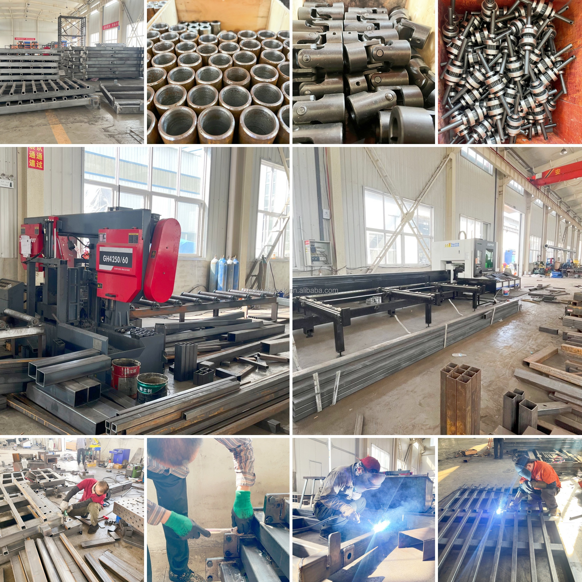High Density 8-Layer Steel Automated Warehouse Rack System for Sheet Metal Storage Heavy Duty Anti-Rust Industrial Structure