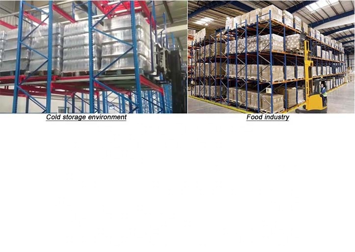 Push Back Application in Cold Storage