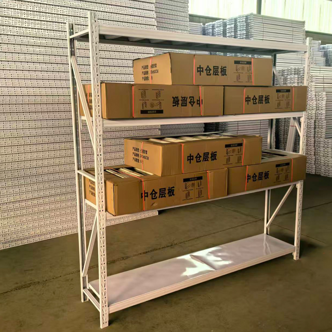 Design Light Light Duty Storage Shelf Racks Pallet Rack Garage Shelving Steel Storage Units Shelves Warehouse Rack