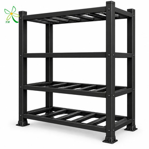 Global Export Corrosion Protection Lightweight Stackable Heavy Duty White 1200mm Storage Shelving FRP Storage Rack Rack