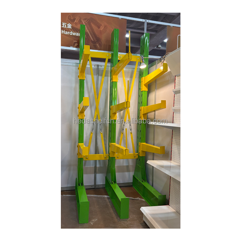 Warehouse Cantilever Racking and Shelf Stacking Rack Heavy Duty Pallet Rack Storage Steel Long Materials Pallet Racks Storage