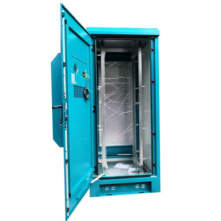 19" RACK Internal Capacity And IP55 Protection Level 40U Base Station Waterproof Storage Telecom Cabinet