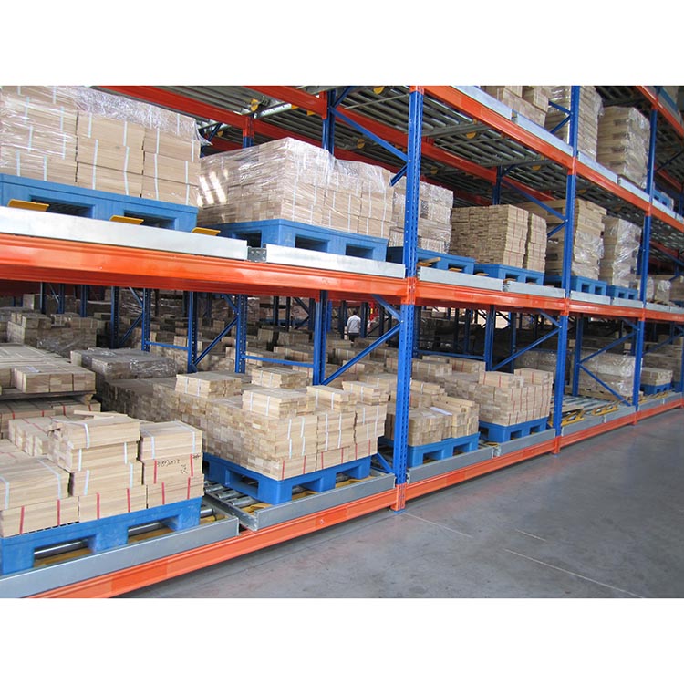 Factory Price Safety Adjustable Easy Assemble Storage Flow Pallet Rack