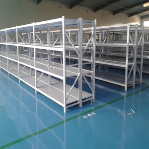 Medium Duty Industrial Metal Shelving Rack For Storage Warehouses