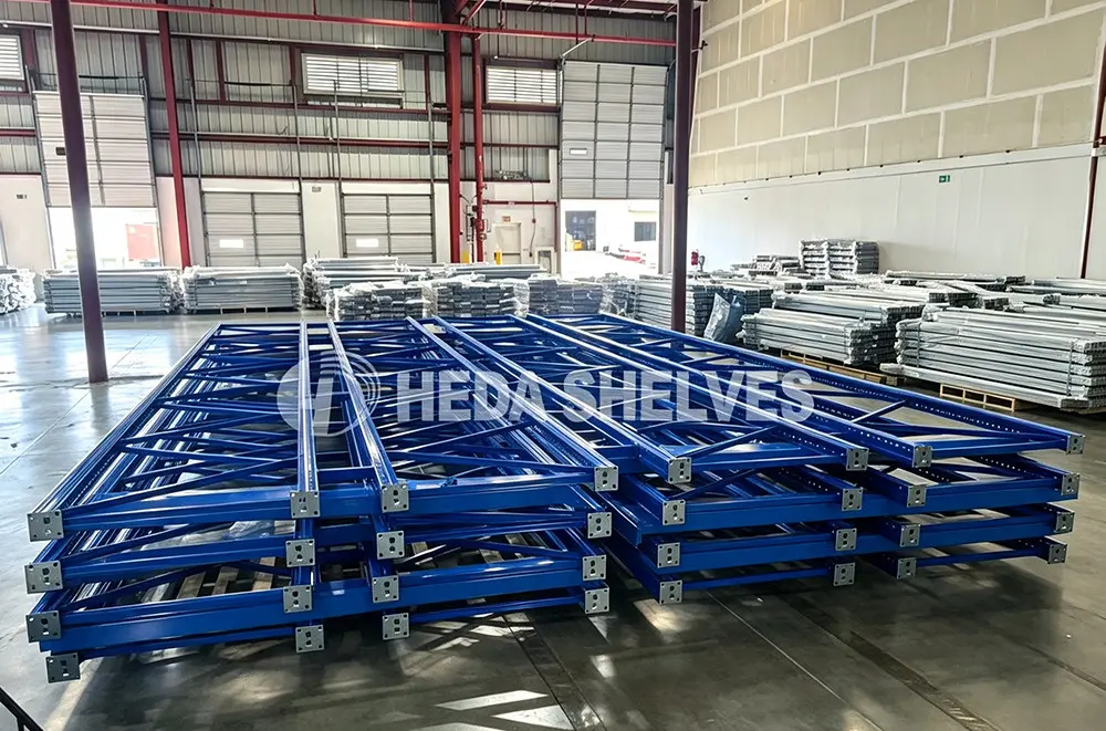 Engineers Overseeing Mezzanine Rack Installation
