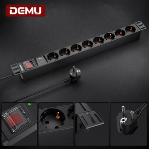 Industrial 1U Rack PDU Aluminum Server Cabinet