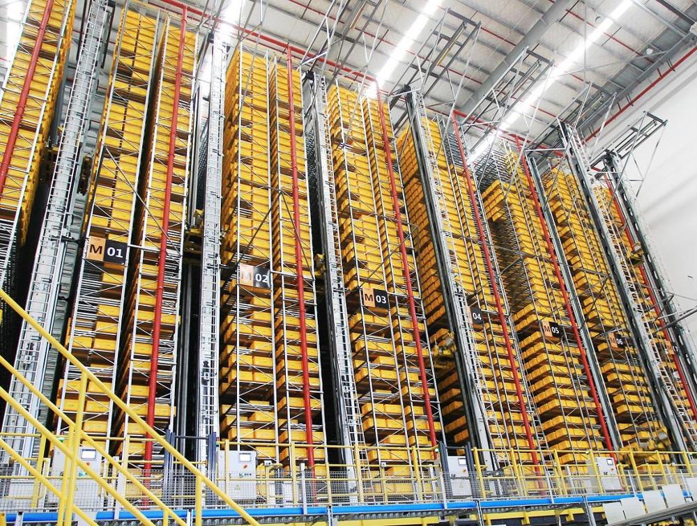 Warehousing Technology Mini-load AS/RS Carton Picking Automatic Racking System For Warehouse/ Carton Flow System