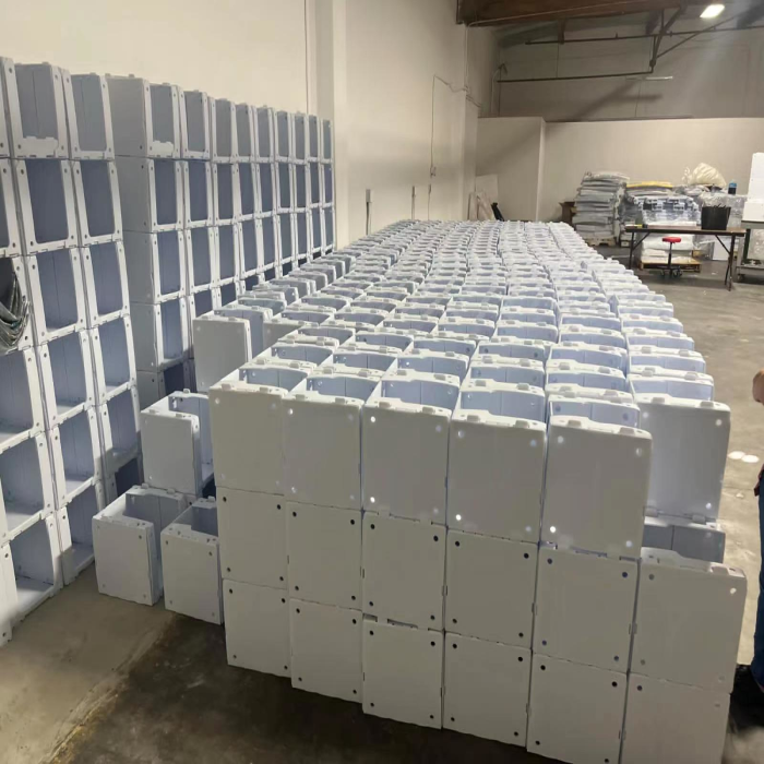 Wholesale Customized Foldable Stackable Plastic Storage Warehouse Picking Boxes Bins Plastic Picking Bins
