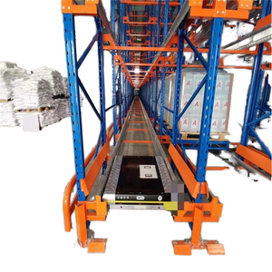 Automated Radio Shuttle Rack High Density Warehouse Storage System