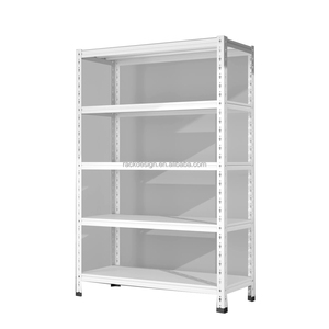 5 Level Boltless Corner Metal Racks Storage Warehouse Logistics Shelf Storage Rack Shelves Wholesale Slotted Angle Rack