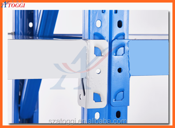 Light Duty Steel 4-Layer Powder Coated Storage Pallet Rack with Wheels 500kg Capacity for Warehouse Storage