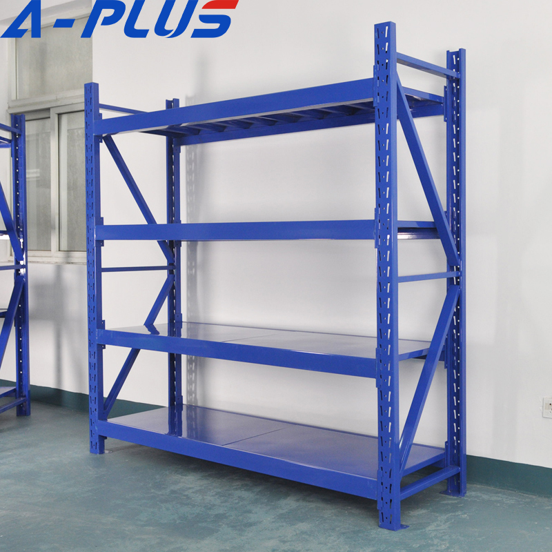 Steel Boltless Retail Rack System Standing Shelving Racking with Excellent Stability
