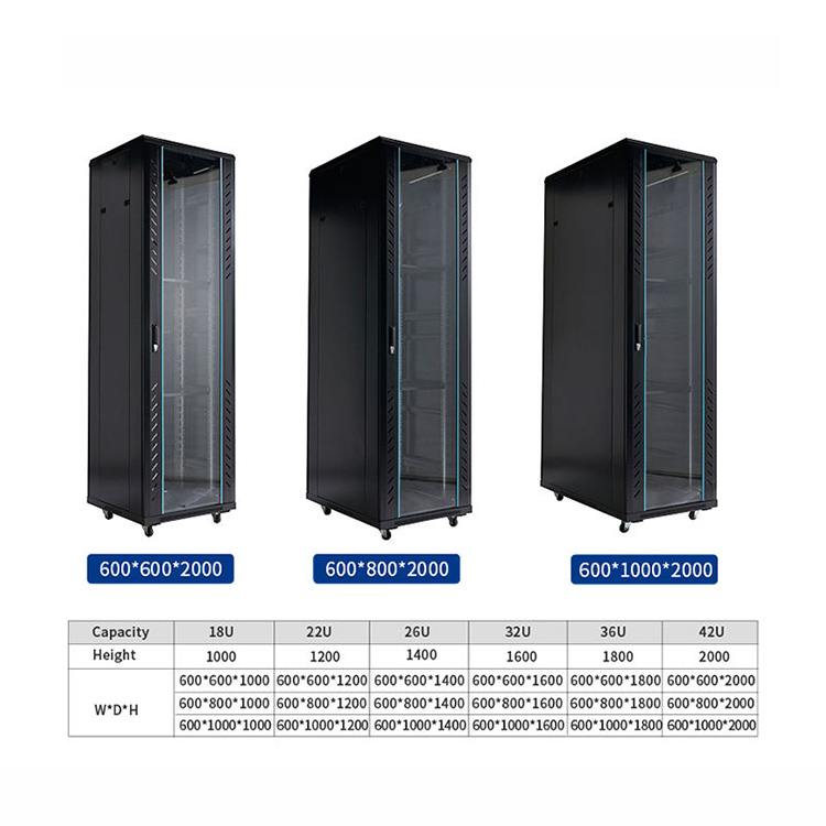 Network Server Cabinet View 4