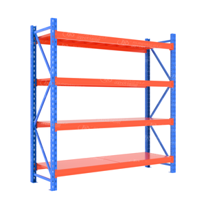 Factory Supply Heavy-Duty Industrial Warehouse Storage Rack Quality 5-Layer Metallic Steel Shelves Customized Bolt