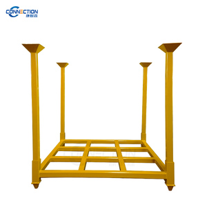 Customized Movable Powder Coated Stacking Post Pallet Stacking Pallet Rack & Shelve
