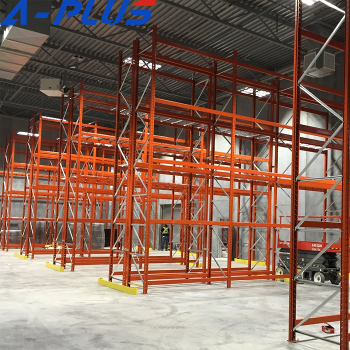 OEM Very Narrow Aisle Metal Storage Rack Steel Warehouse Racking System