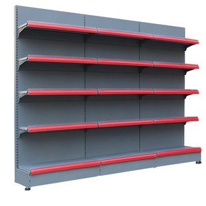 Guichang Estantes Light Heavy Duty Iron Supermarket Shelves Grocery Retail Store Shops Supermarket Gondola Shelving Display Rack