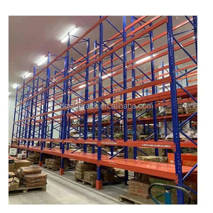 Heavy-Duty Single Deep Forklift Pallet Racks System