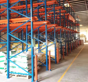 High Quality Adjustable Drive-Through Pallet Rack Industrial Warehouse Drive-In Racking System Folding Metal Storage Rack