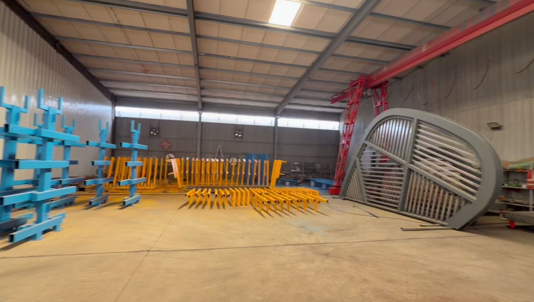 High Density 8-Layer Steel Automated Warehouse Rack System for Sheet Metal Storage Heavy Duty Anti-Rust Industrial Structure