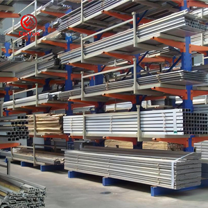 Low-Profile Cantilever Shelves for Low-Ceiling Warehouse Small Parts Storage