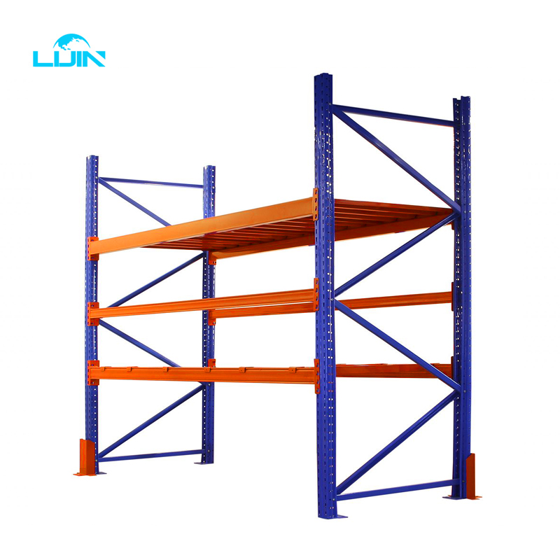 LIJIN Heavy Duty Rack Manufacture Factory 1 Ton Layer Powder Coated Metal Stacking Racks &amp; Shelves Warehouse Storage Rack Shelf