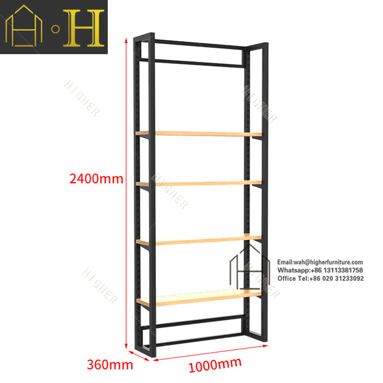 High-quality Multi-layer Display Rack Trade Show Display Shelving Single Side Display Shelves Storage Holders Wholesale Shelf