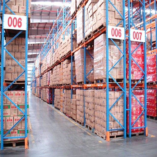 Mracking Heavy-duty Pallet Racks Accept Customized Racks Sturdy with Diagonal and Horizontal Bracing Suit for Warehouse Storage