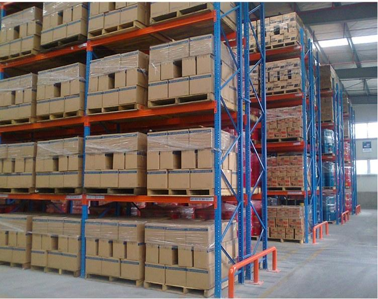 Heavy Duty Steel Single-Depth/Double-depth Selective Pallet Racks CE Certified Corrosion Protection Standard Wide Aisle Full
