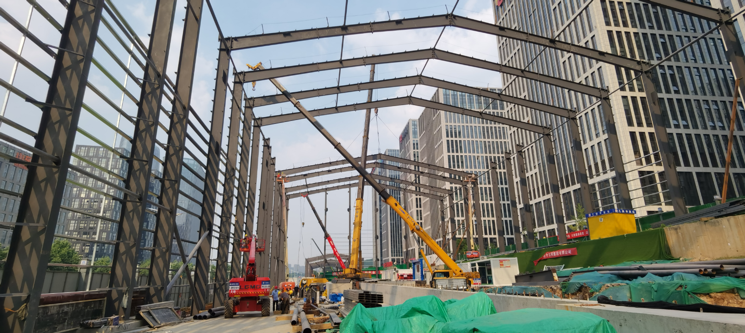 Large Span Warehouse Building Clear Height Storage Facility Pallet Racking System Logistics Space Optimization Design