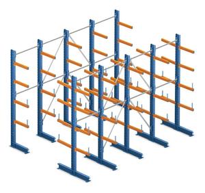 Cantilever Racking Warehouse Storage Rack Steel Assemble Racks