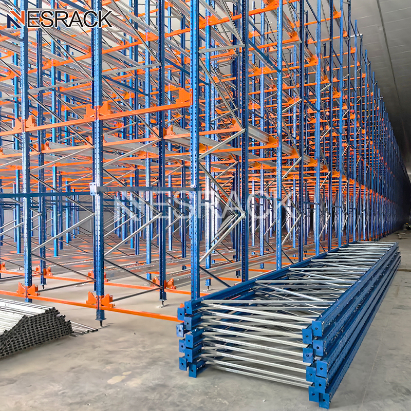 High Density Durable Radio Shuttle Rack High-Quality Heavy Duty Warehouse Pallet Shelves Industrial Storage Racking System