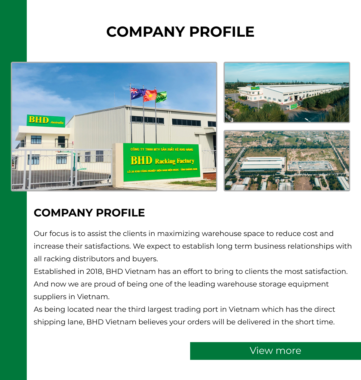 Company Facility View 1