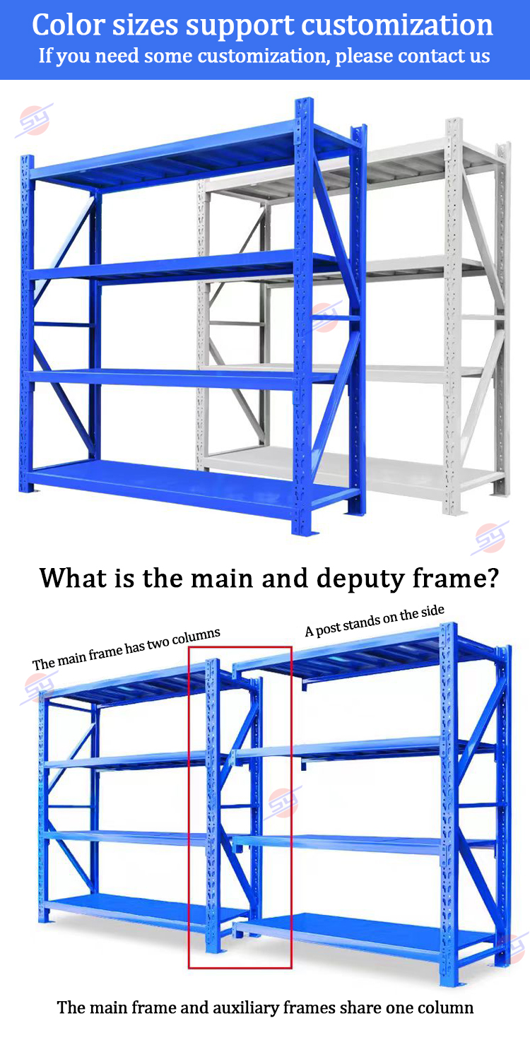 Shelving Structure Drawing