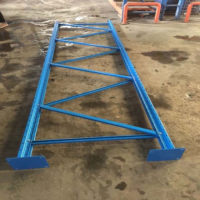 China Factory Heavy Duty Pallet Rack Upright Selective Steel Structure Uprights Steel Rack