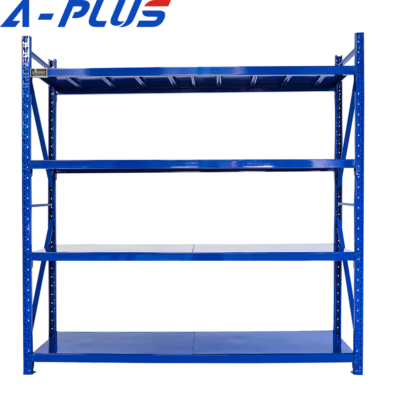 Steel Boltless Retail Rack System Standing Shelving Racking with Excellent Stability