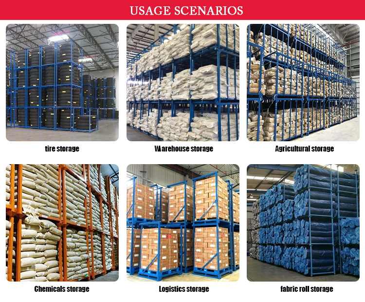 Warehouse rack display